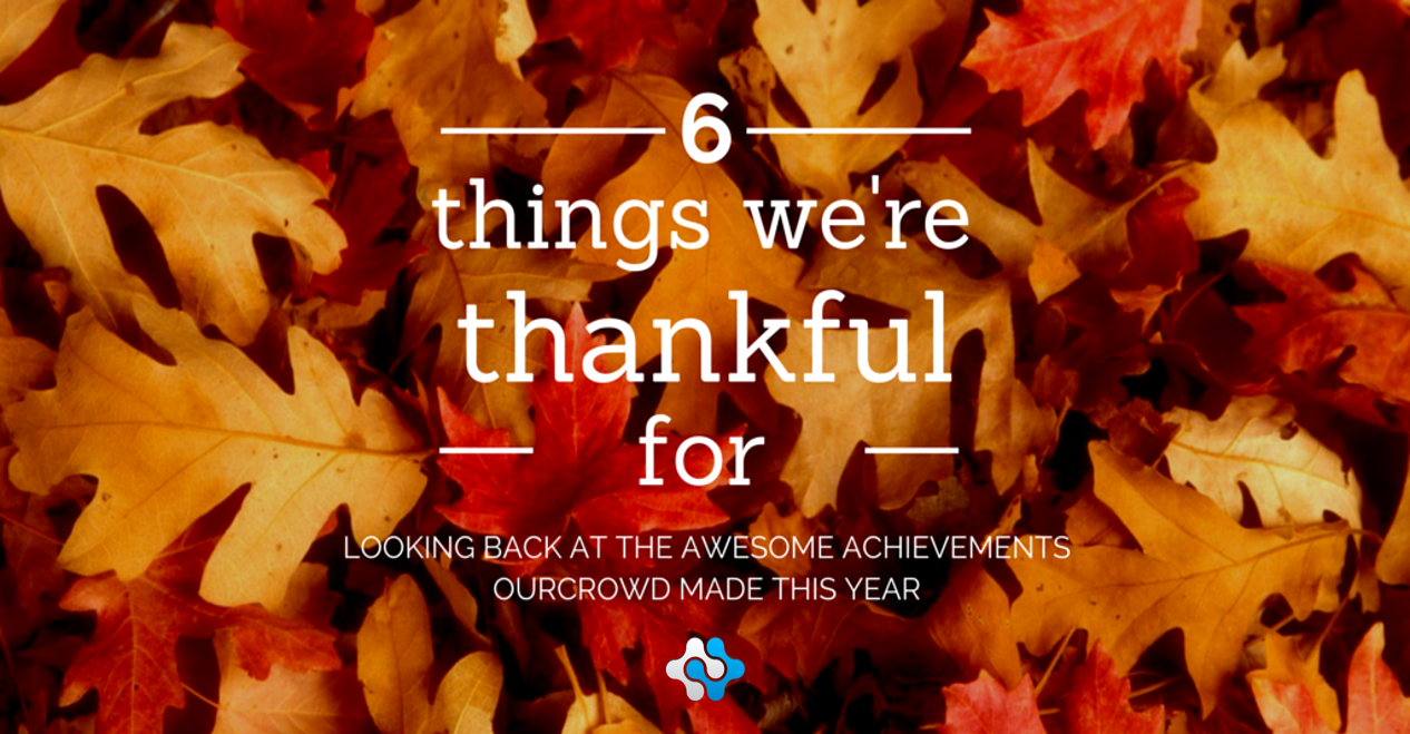 Happy Thanksgiving! 6 awesome things we’re thankful for this year