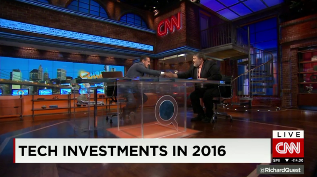 OurCrowd’s Jon Medved featured on CNN: “Tech Investments in 2016”