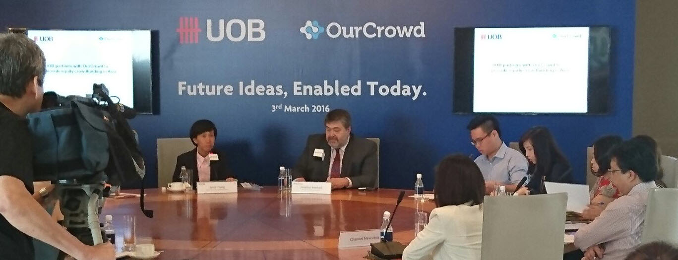 UOB and OurCrowd launch new partnership