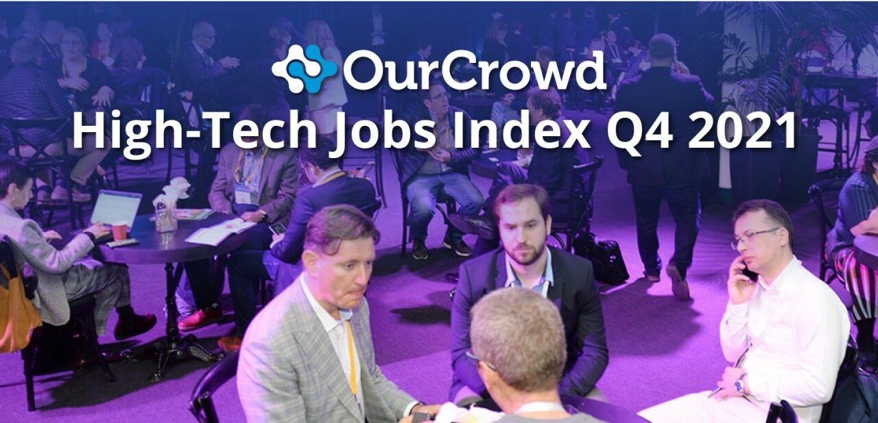 OurCrowd High-Tech Jobs Index Q4 2021