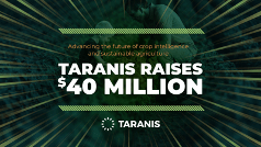 Taranis announcement of raise 